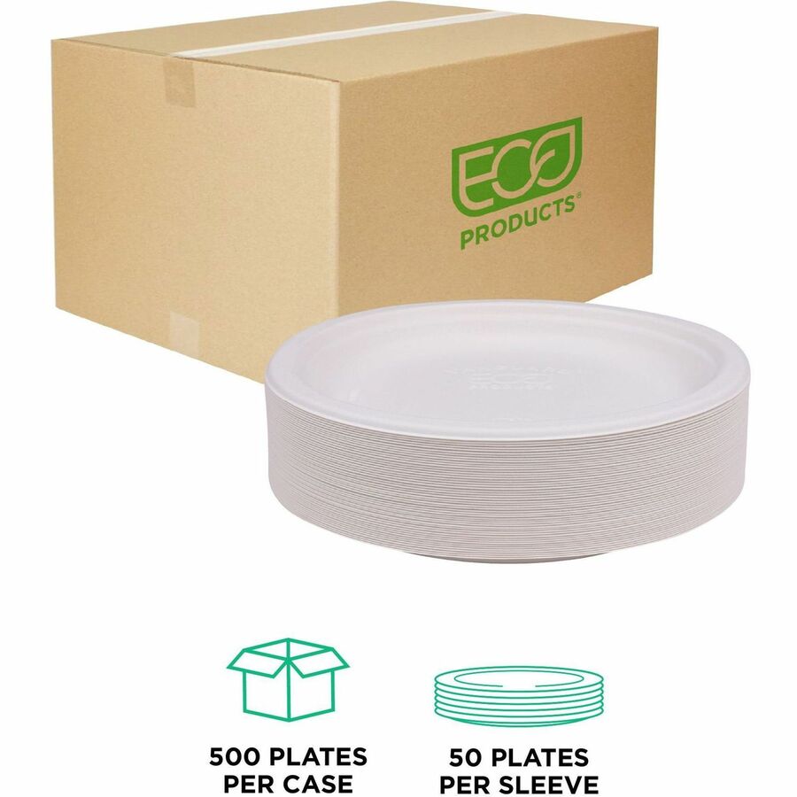 Eco-Products Vanguard 9" Sugarcane Plates