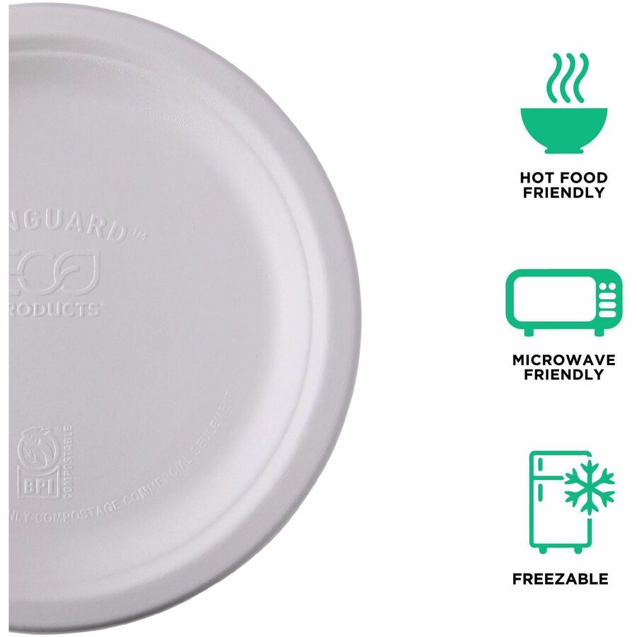 Eco-Products Vanguard 9" Sugarcane Plates