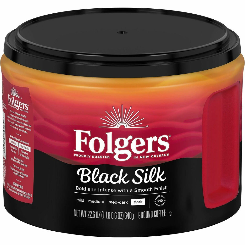 Folgers® Ground Black Silk Coffee