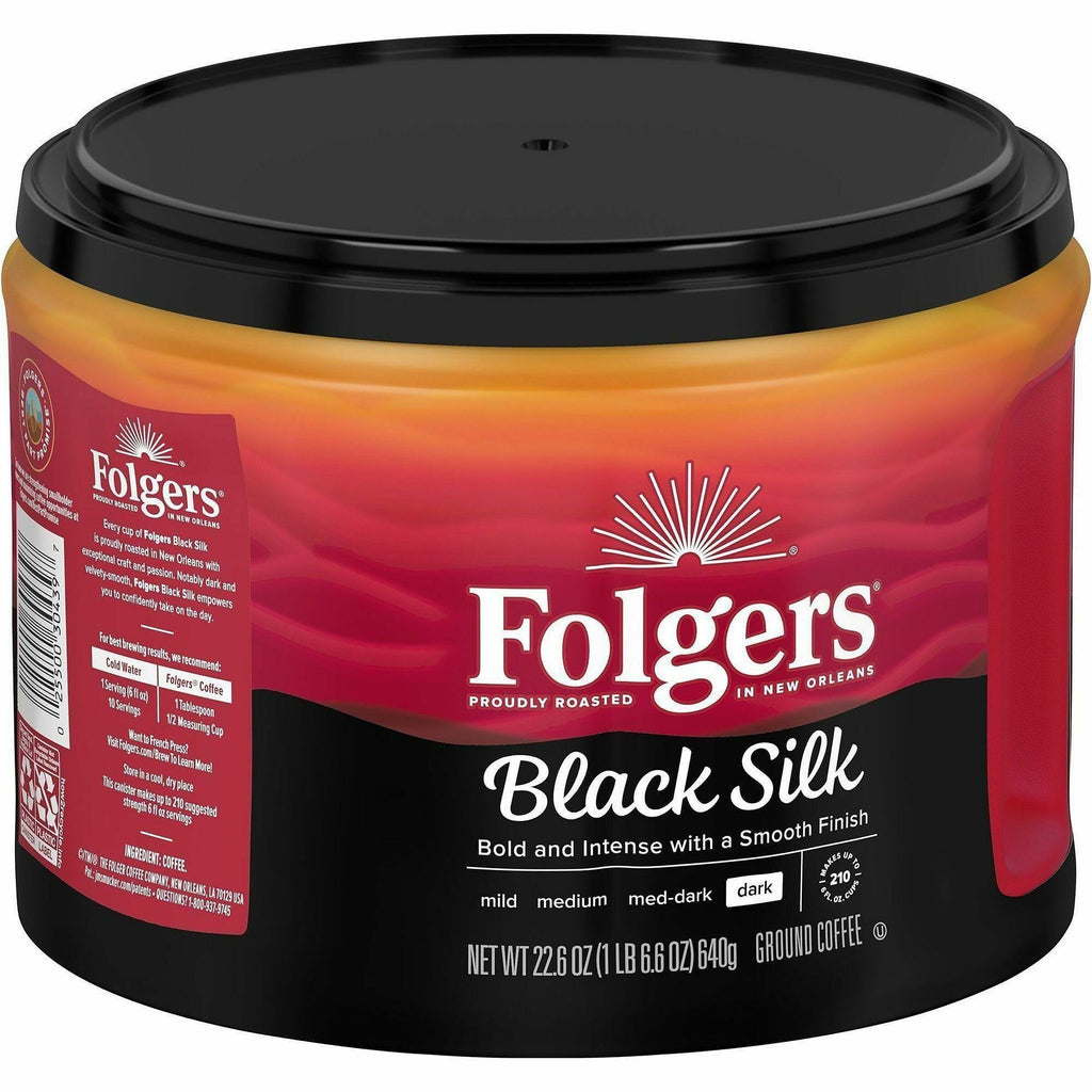 Folgers® Ground Black Silk Coffee