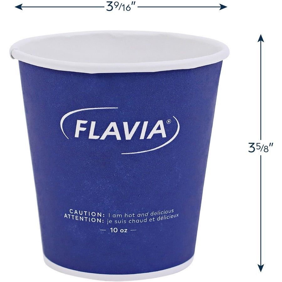 Flavia 10 oz Hot Beverage Paper Cups