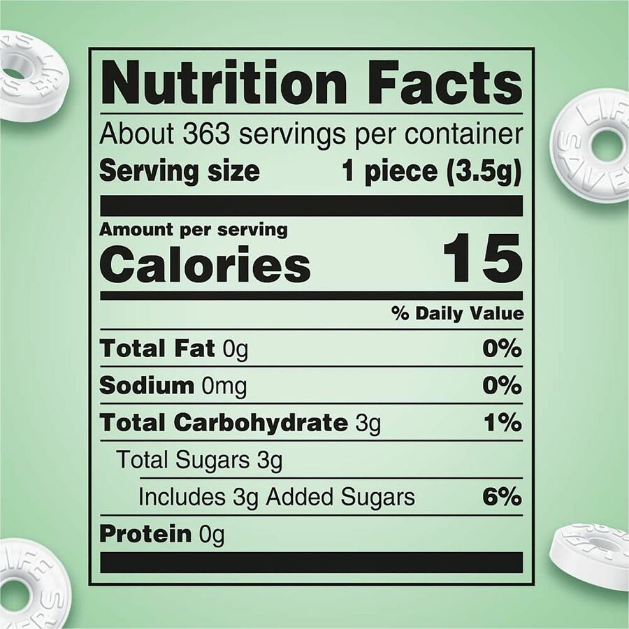 LifeSavers Wint O Green Mints Candy