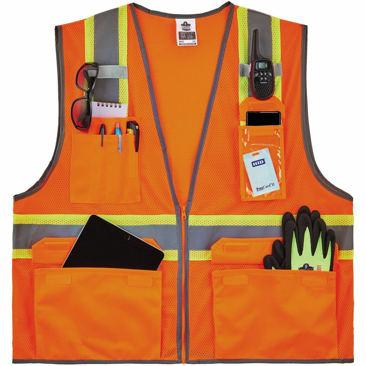Ergodyne 8246Z 2-Tone High-Visibility Safety Vest