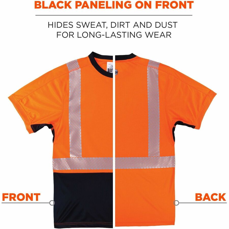 Ergodyne 8283BK Lightweight Hi-Vis T-Shirt
