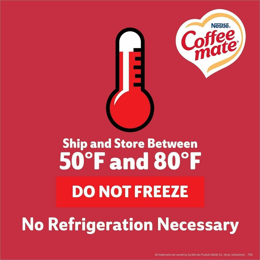 Coffee mate Peppermint Mocha Nondairy Liquid Creamer Singles