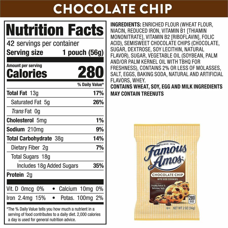 Famous Amos Cookie