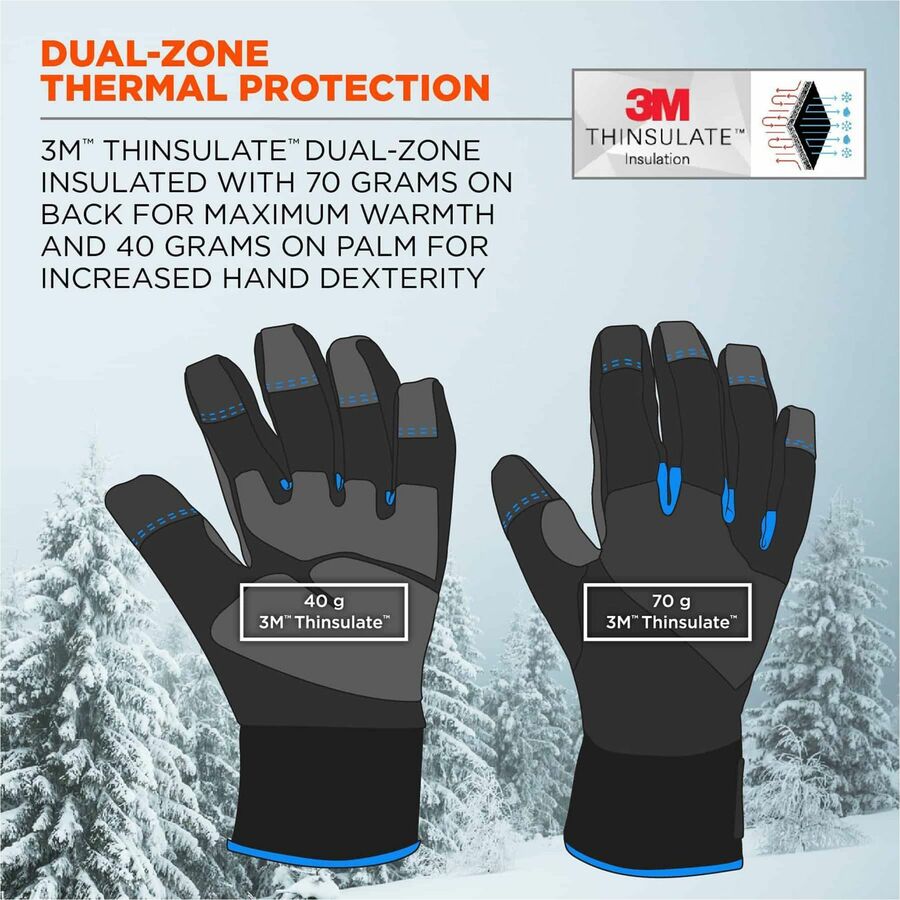 Ergodyne 818WP Thermal Waterproof Work Gloves