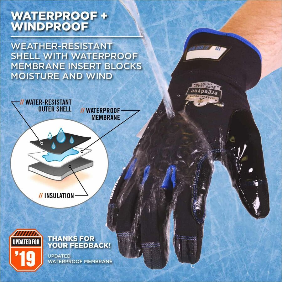 Ergodyne 818WP Thermal Waterproof Work Gloves