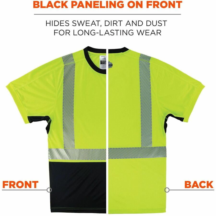 Ergodyne 8283BK Lightweight Hi-Vis T-Shirt