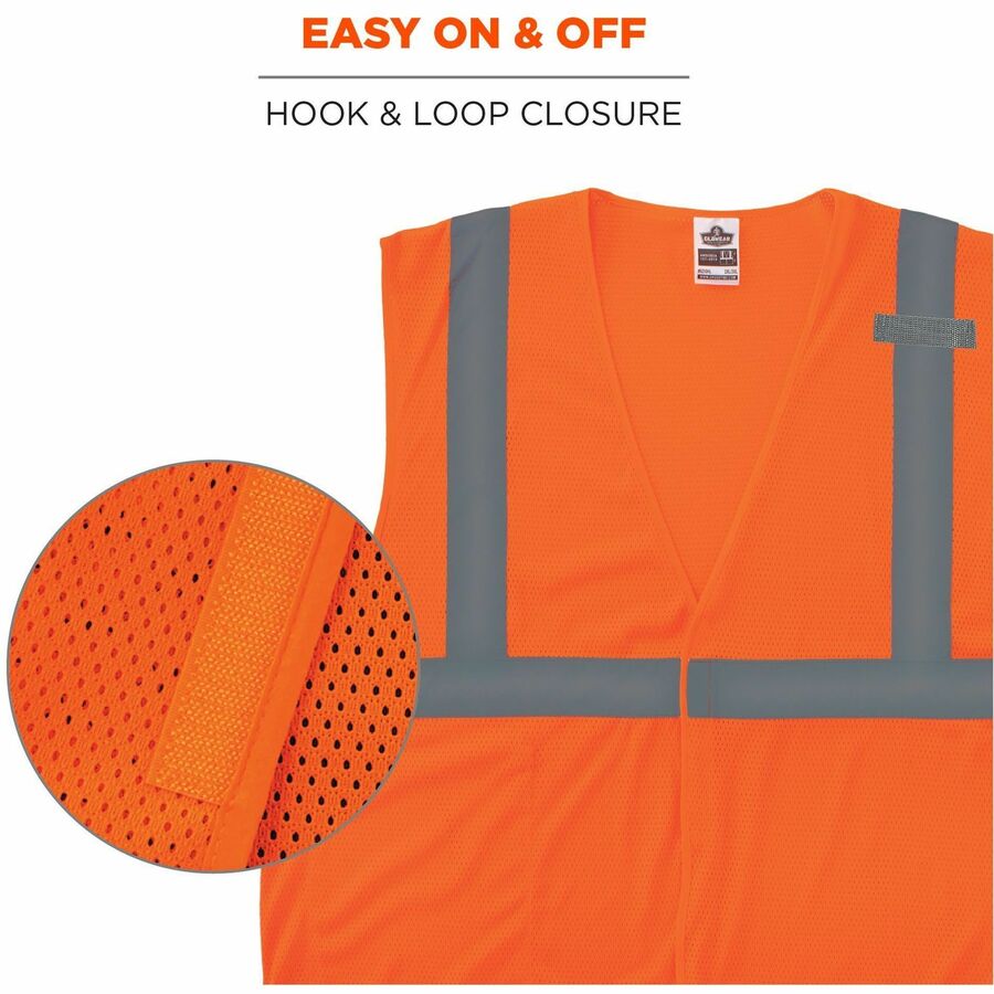 Ergodyne GloWear 8210HL Mesh Hi-Vis Safety Vest