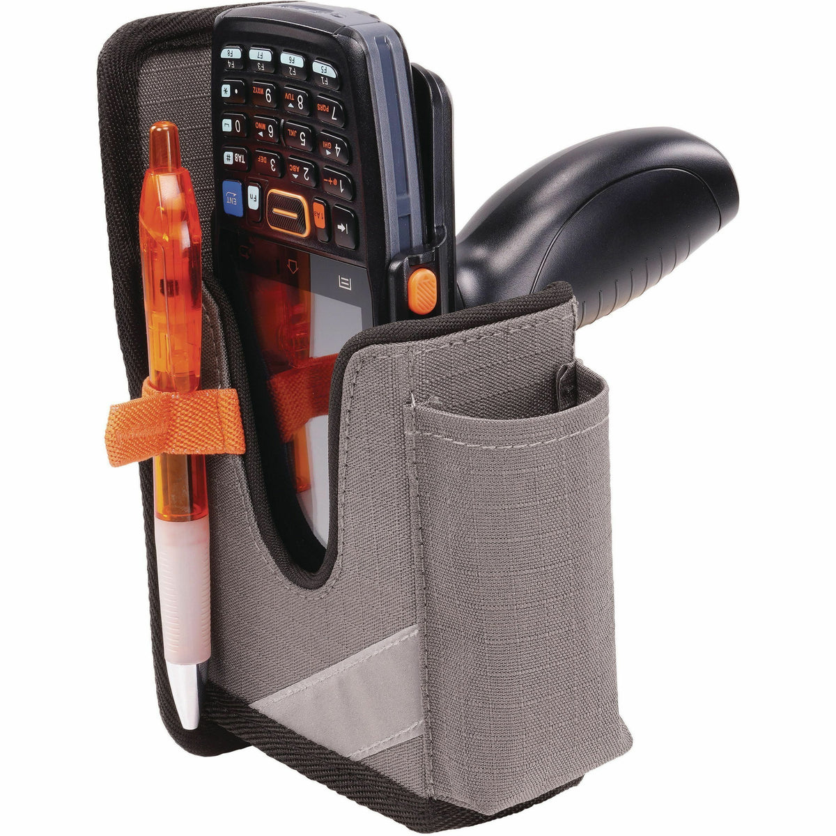 Ergodyne Squids 5541 Carrying Case Rugged (Holster) Bar Code Scanner, Mobile Computer, Pen - Gray