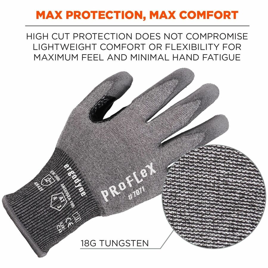 Ergodyne 7071 PU-Coated Cut-Resistant Gloves