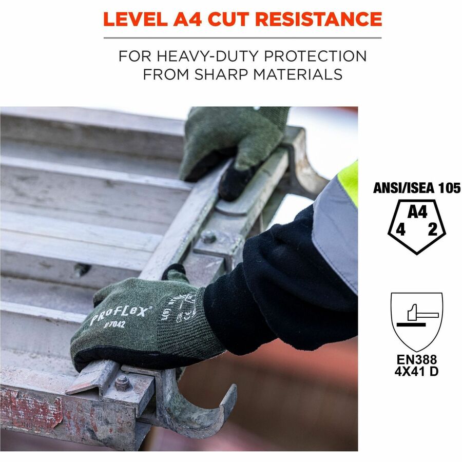 Ergodyne Nitrile-Coated Cut-Resistant Gloves
