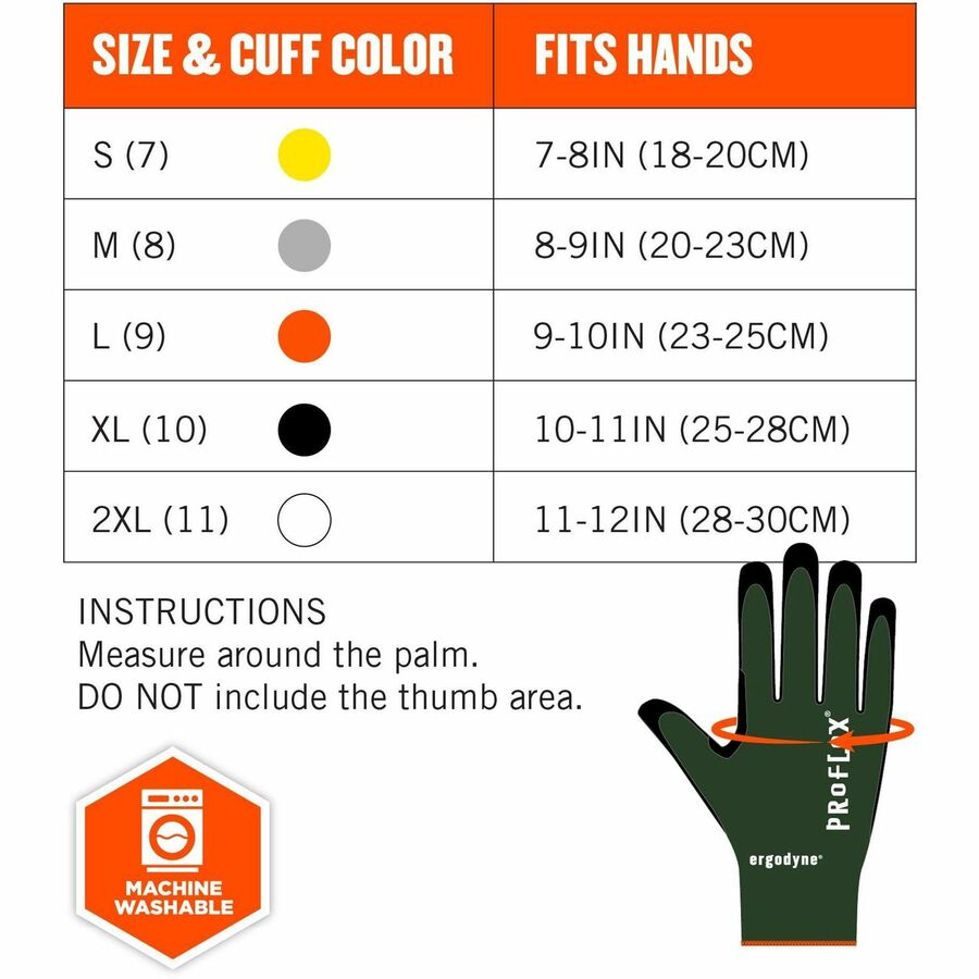 Ergodyne 7070 Nitrile-Coated Cut-Resistant Gloves