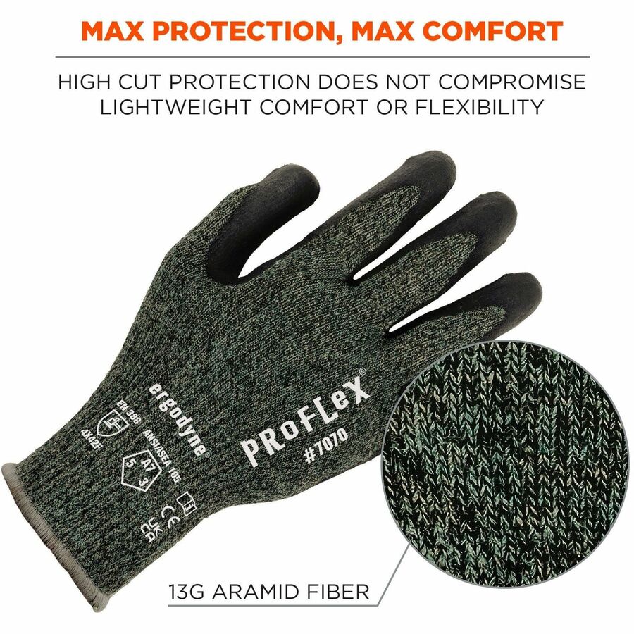 Ergodyne 7070 Nitrile-Coated Cut-Resistant Gloves