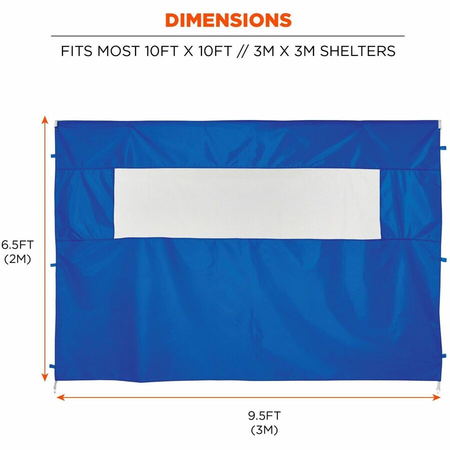 Ergodyne Heavy-Duty Tent Sidewalls w/Window