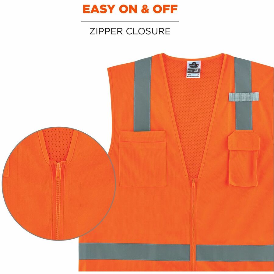 Ergodyne GloWear 8249Z Hi-Vis Surveyors Vest
