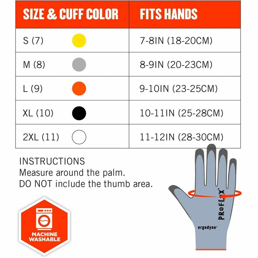 Ergodyne 7025 PU-Coated Cut-Resistant Gloves