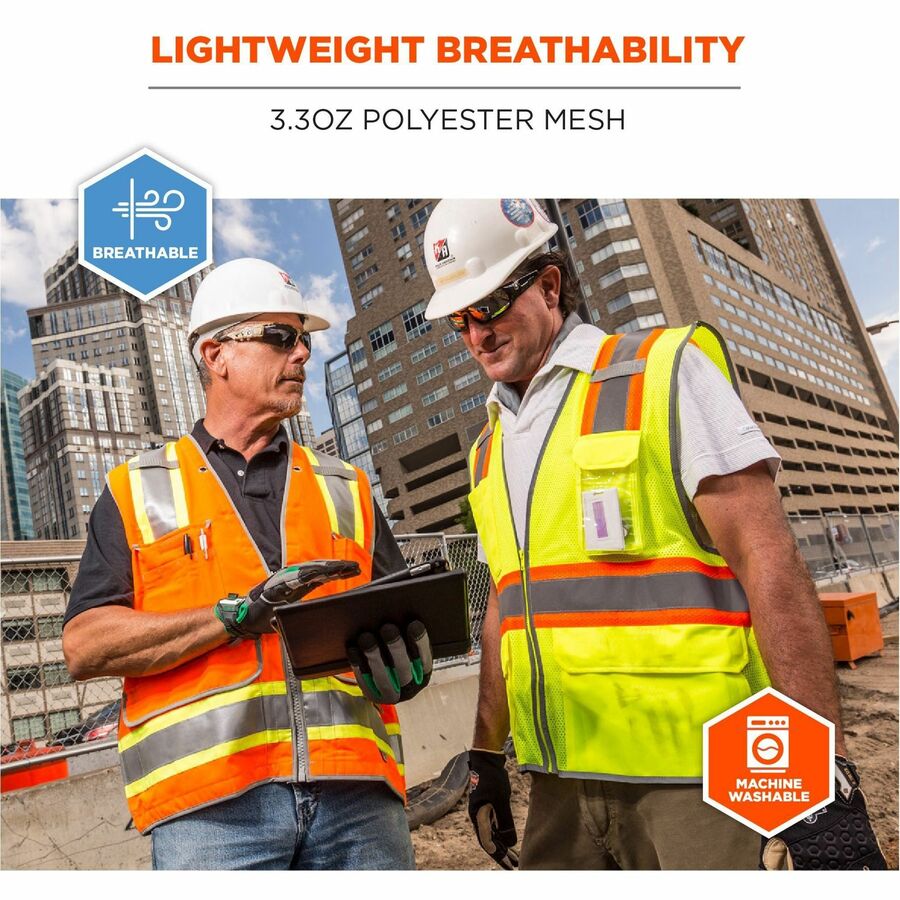 Ergodyne 8246Z 2-Tone High-Visibility Safety Vest