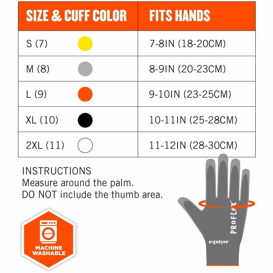 Ergodyne 7044 PU-Coated Cut-Resistant Gloves
