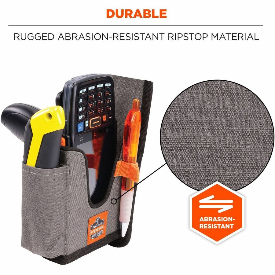 Ergodyne Squids Carrying Case Rugged (Holster) Bar Code Scanner - Gray