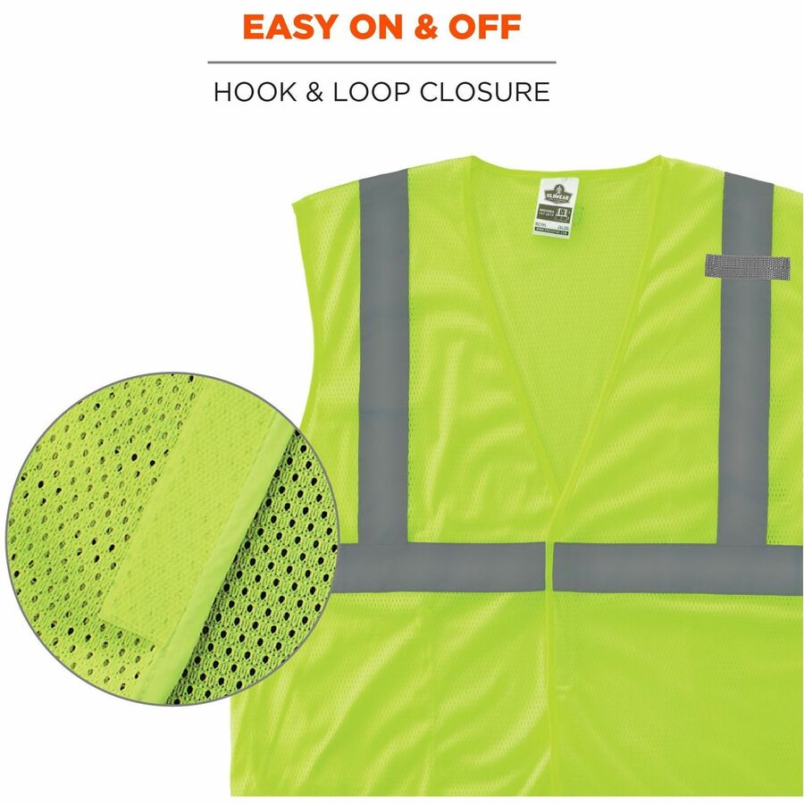 Ergodyne GloWear 8210HL Mesh Hi-Vis Safety Vest