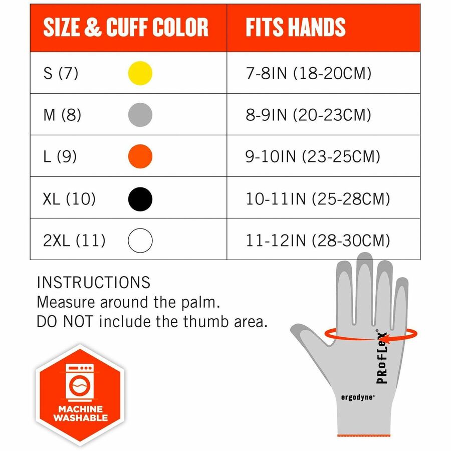 Ergodyne 7030 PU-Coated Cut-Resistant Gloves