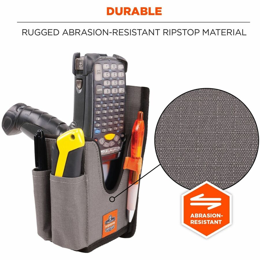 Ergodyne Squids Carrying Case Rugged (Holster) Bar Code Scanner - Gray