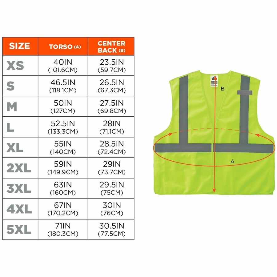 Ergodyne GloWear 8215BA Breakaway Mesh Vests