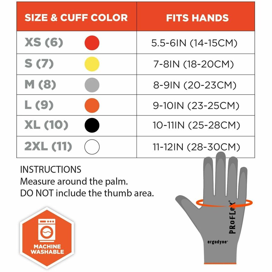 Ergodyne 7024 PU-Coated Cut-Resistant Gloves