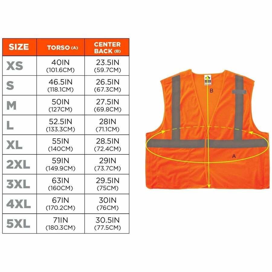 Ergodyne GloWear 8215BA Breakaway Mesh Vests