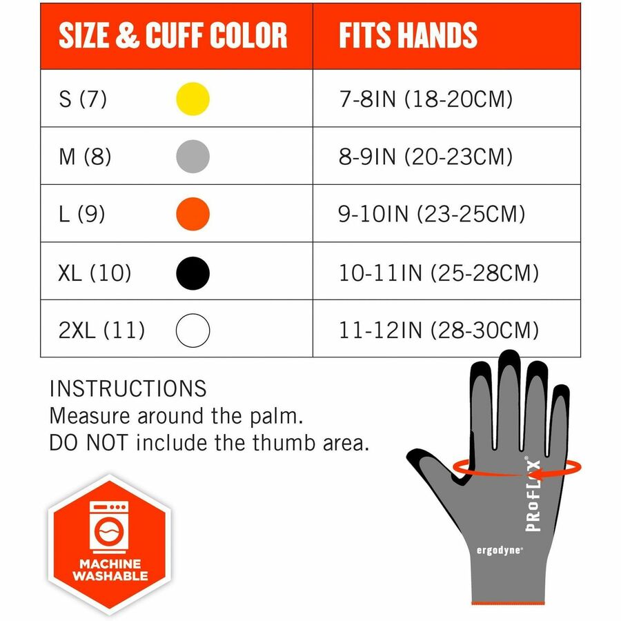Ergodyne Nitrile-Coated Cut-Resistant Gloves