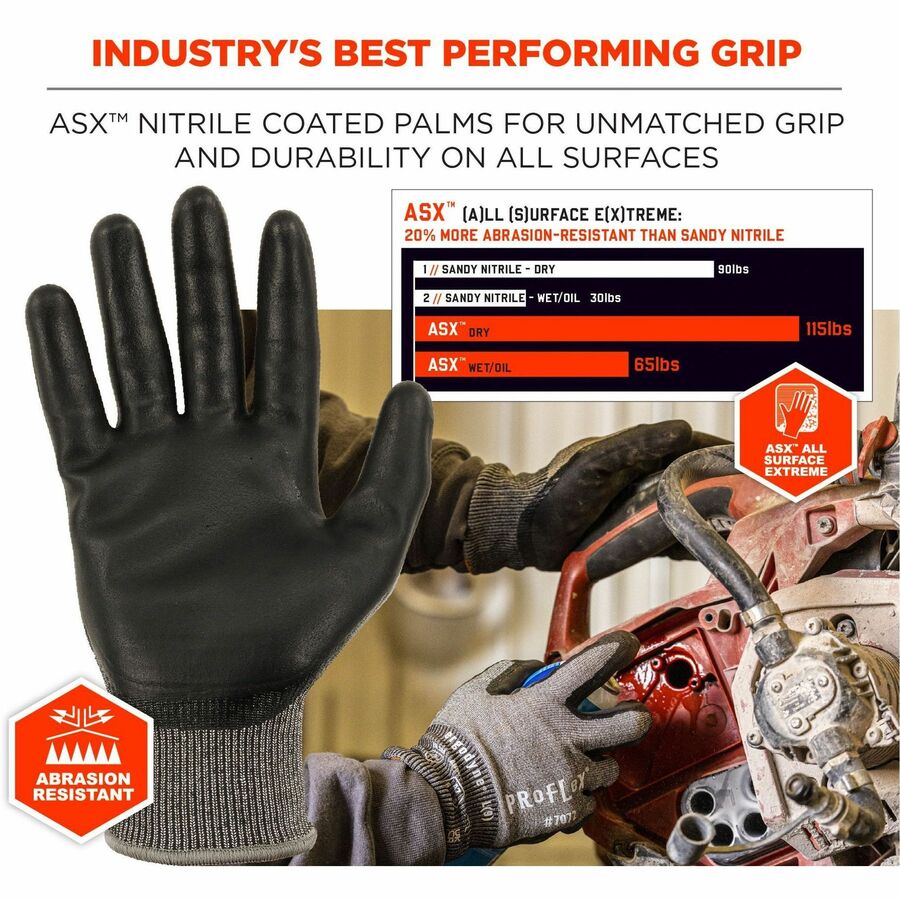 Ergodyne Nitrile-Coated Cut-Resistant Gloves