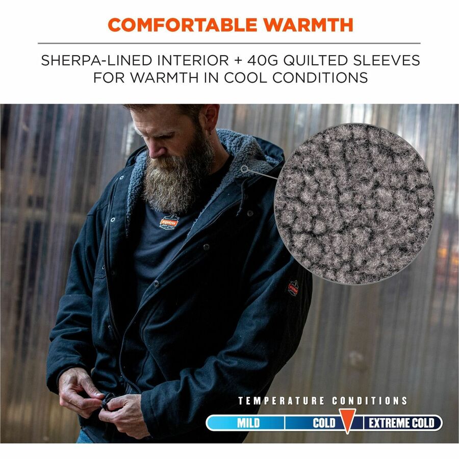 Ergodyne N-Ferno 6468 Heavy-Duty Canvas Jackets
