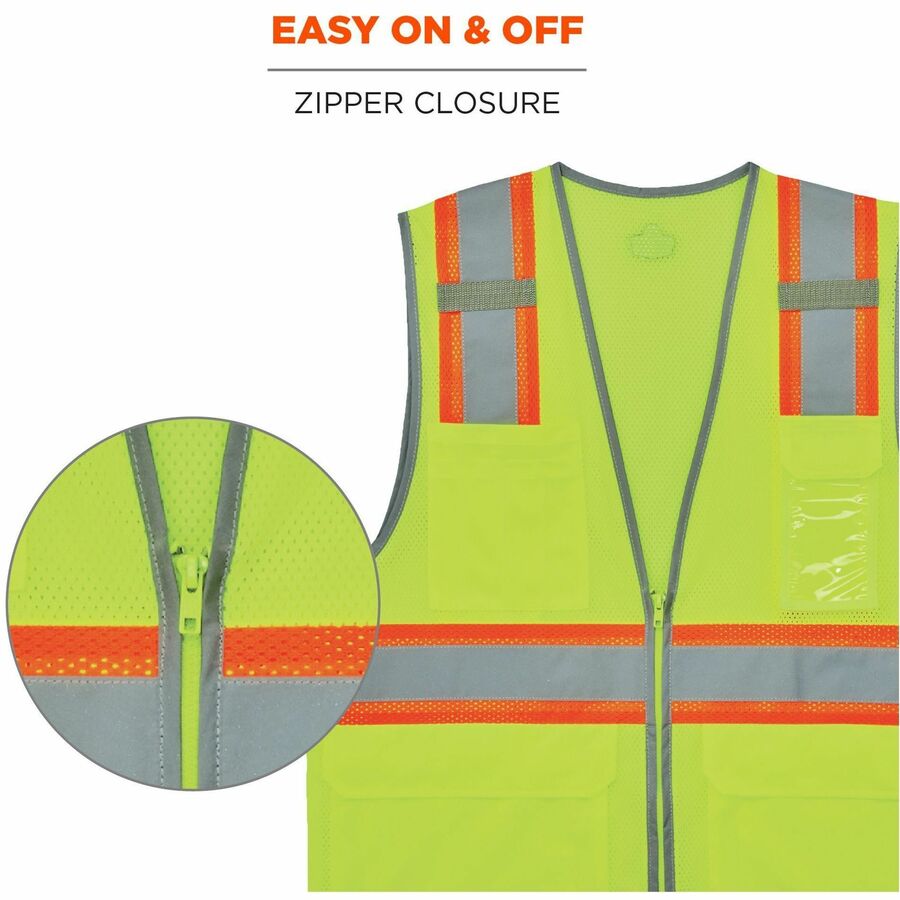 Ergodyne 8246Z 2-Tone High-Visibility Safety Vest