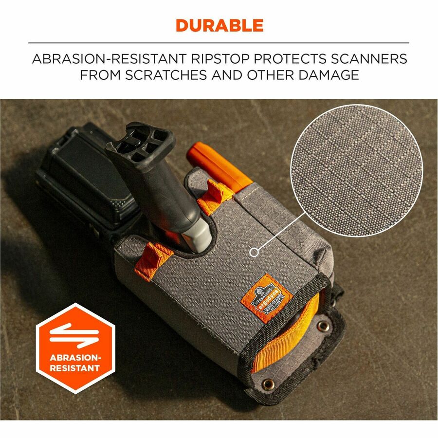 Ergodyne Squids 5543 Mounting Carrier for Bar Code Scanner, Tool, Mobile Computer - Gray