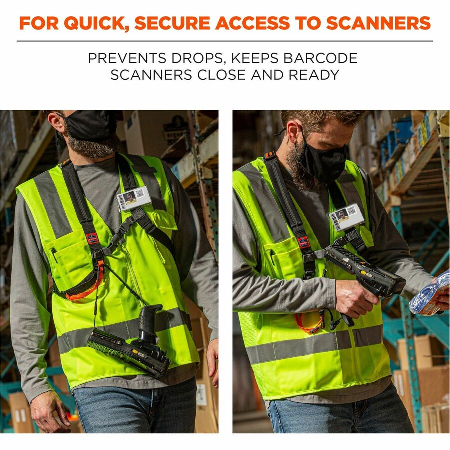 Ergodyne 3138 Padded Bar-code Scanner Harness