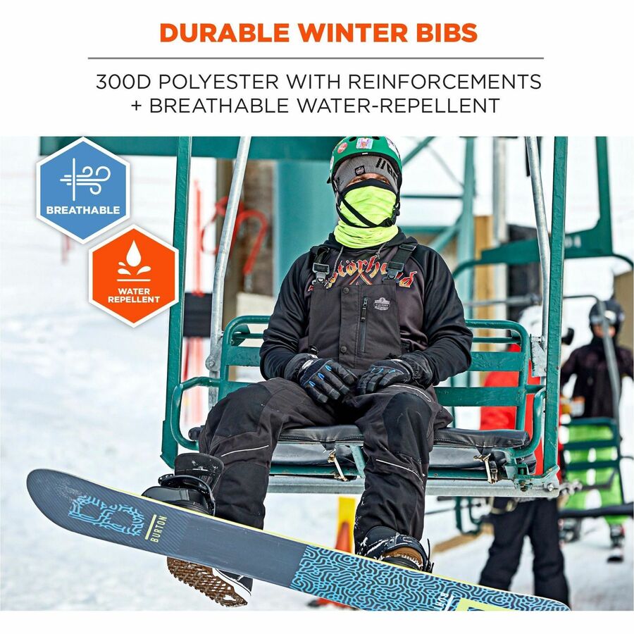 Ergodyne 6472 Insulated Bib Overalls