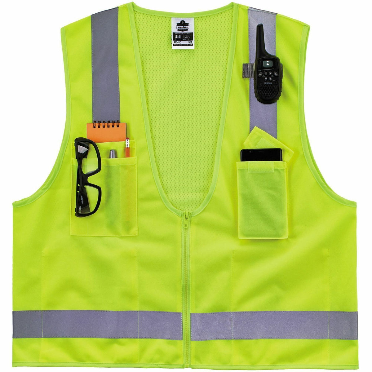 Ergodyne GloWear 8249Z Hi-Vis Surveyors Vest