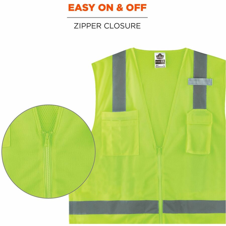 Ergodyne GloWear 8249Z Hi-Vis Surveyors Vest