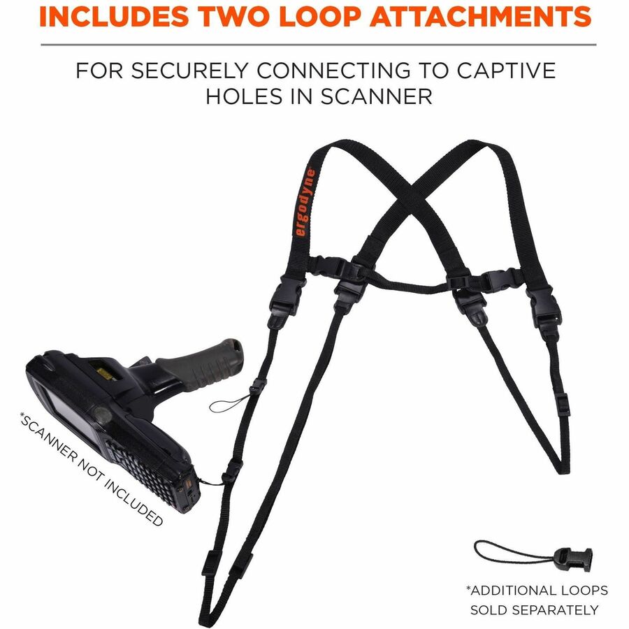 Ergodyne 3132 Bar-code Scanner Harness + Lanyard