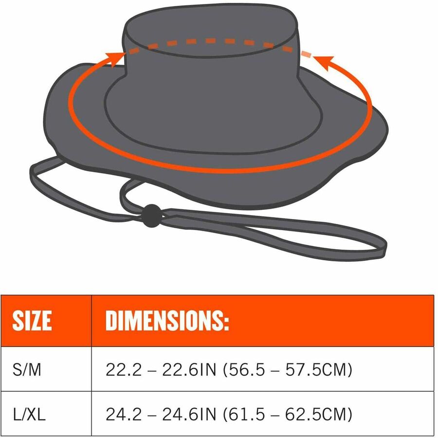 Ergodyne 8936 Lightweight Ranger Hats