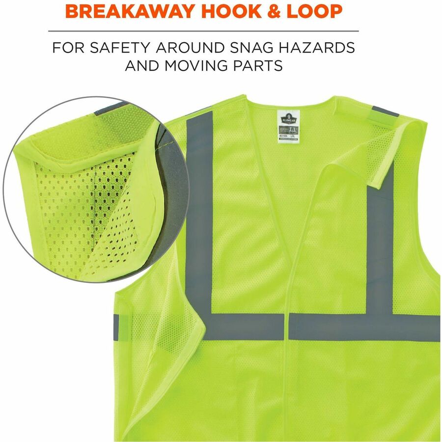 Ergodyne GloWear 8215BA Breakaway Mesh Vests