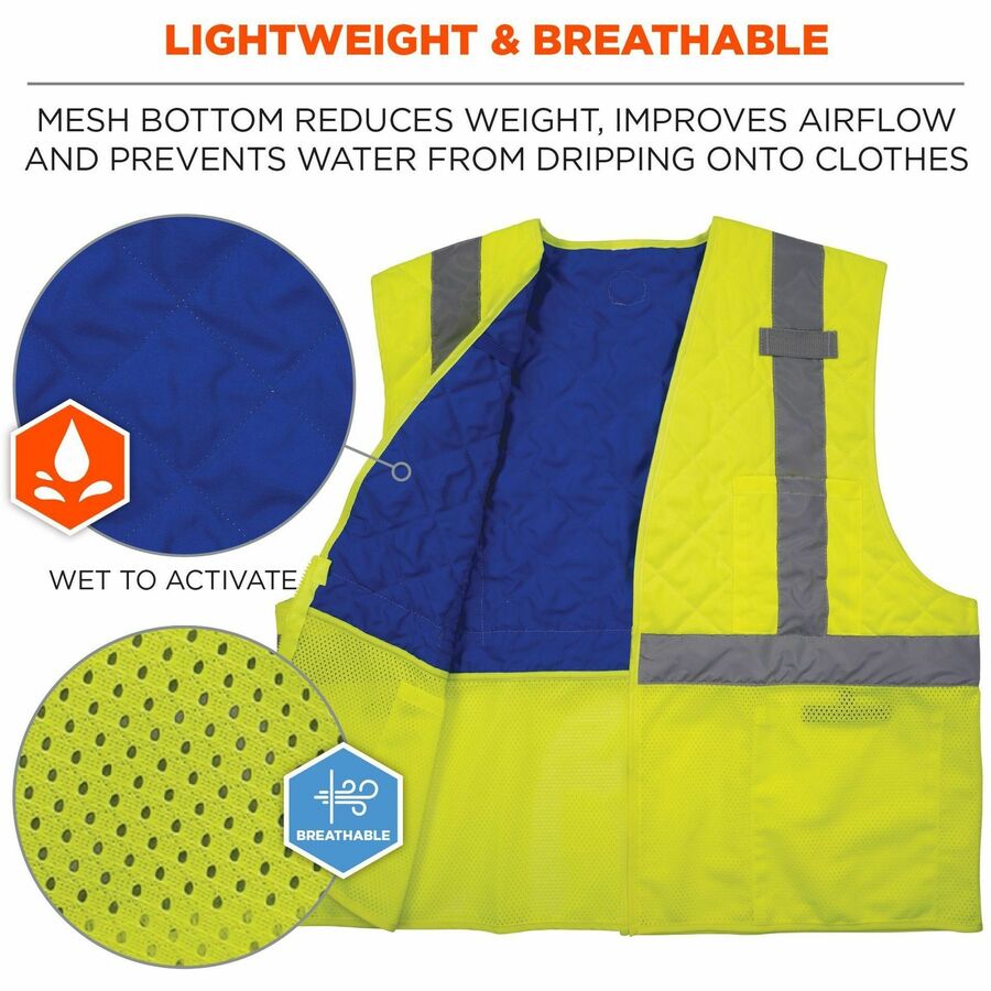 Ergodyne Chill-Its 6668 Hi-Vis Safety Cooling Vest