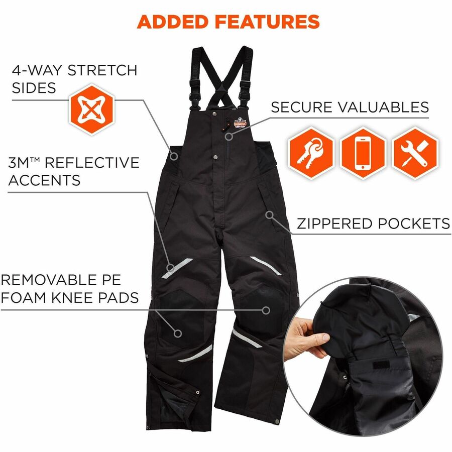 Ergodyne 6471 Insulated Bib Overalls