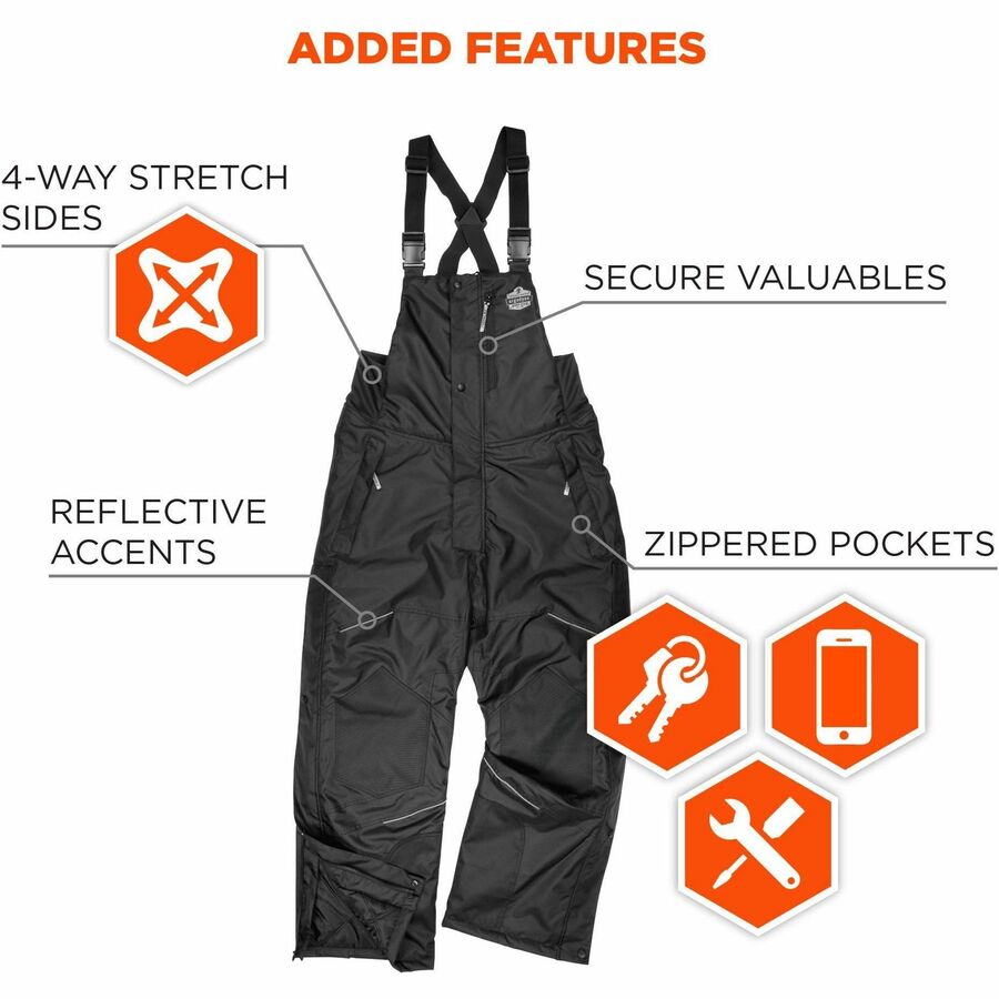 Ergodyne 6472 Insulated Bib Overalls