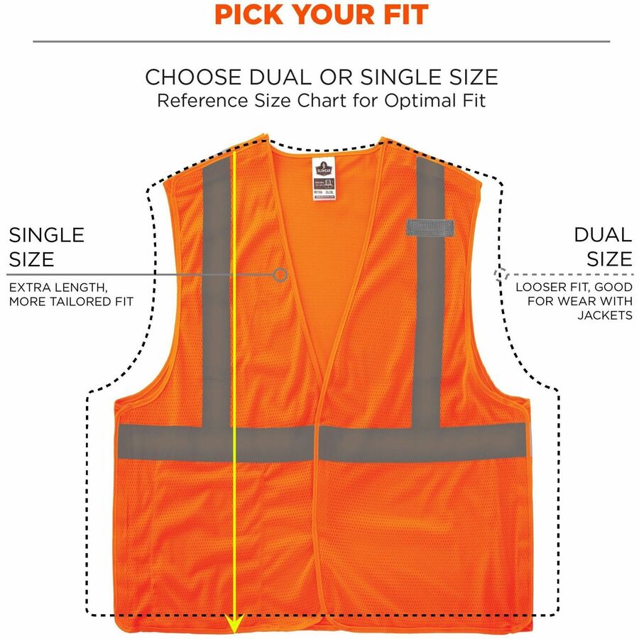 Ergodyne GloWear 8215BA Breakaway Mesh Vests