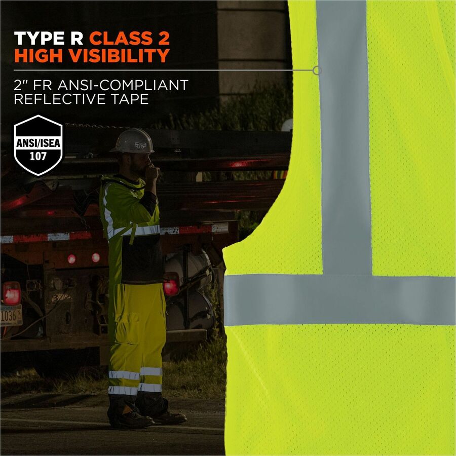 Ergodyne GloWear 8263FRHL Hi-Vis Safety Vests