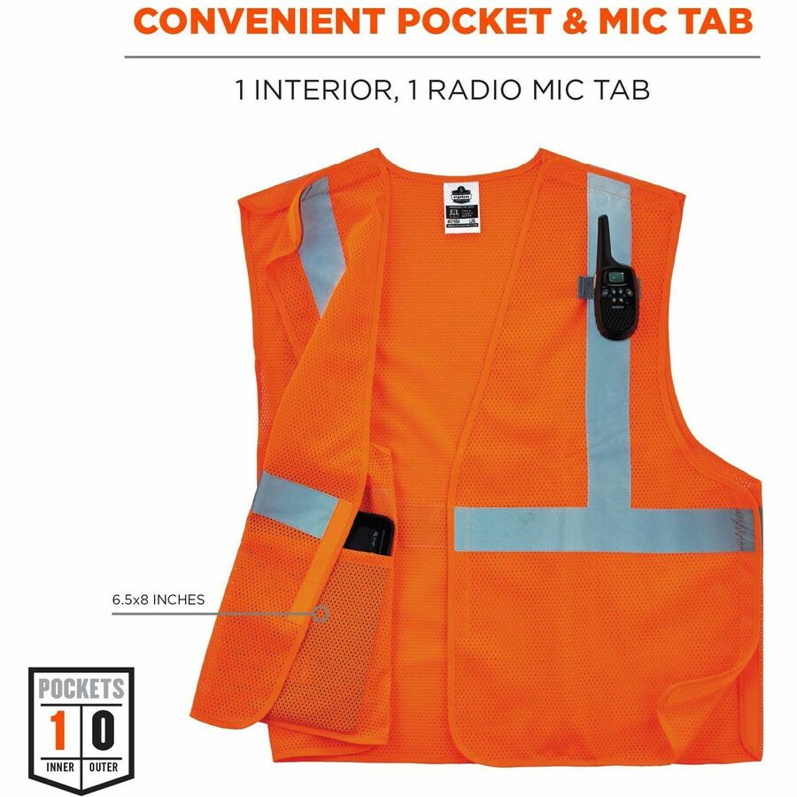 Ergodyne GloWear 8215BA Breakaway Mesh Vests