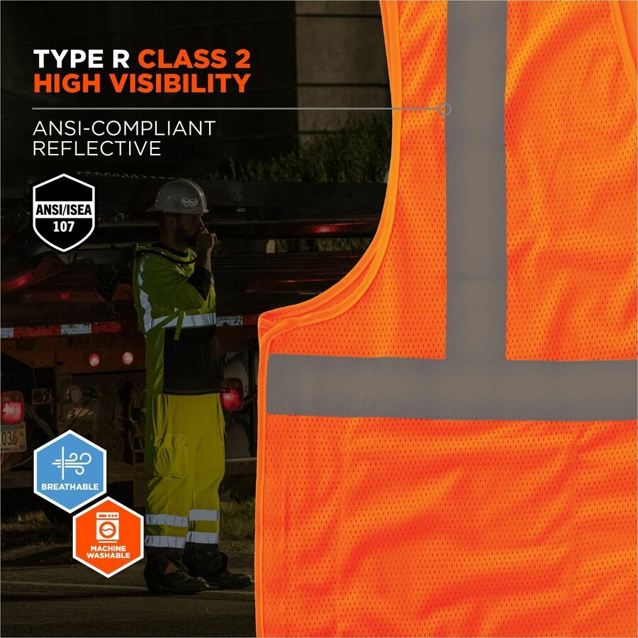 Ergodyne GloWear 8215BA Breakaway Mesh Vests